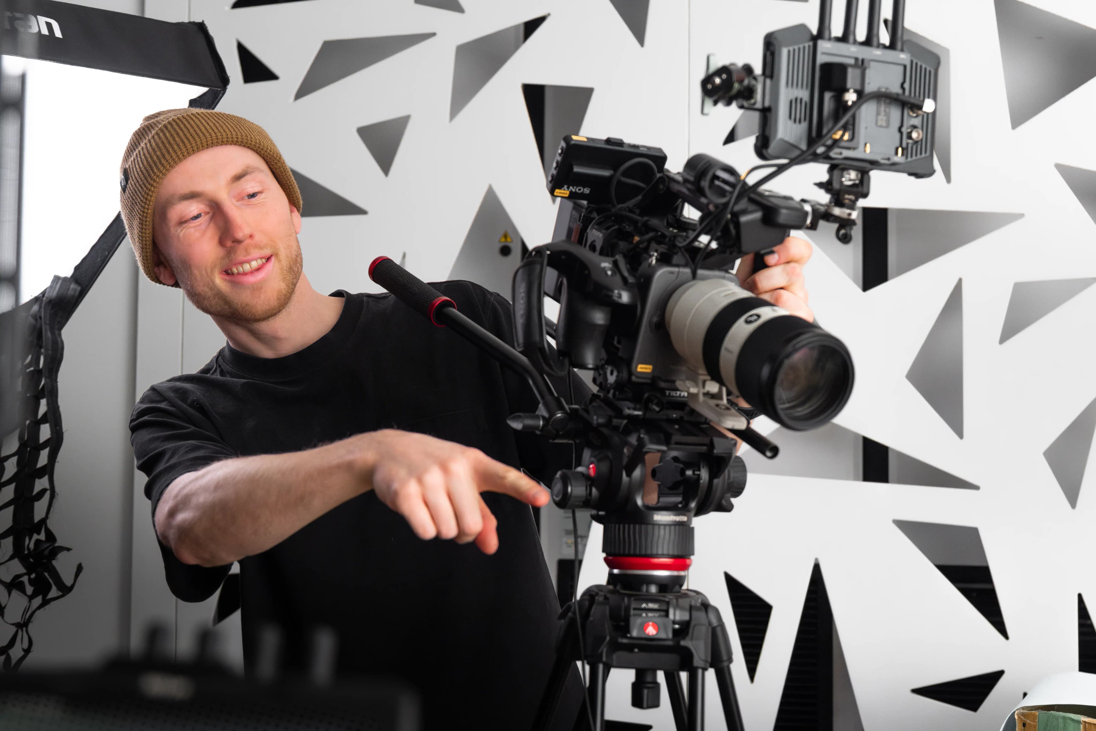 Kameramann bei Videoproduktion, Vista-Werk Medienproduktion Köln